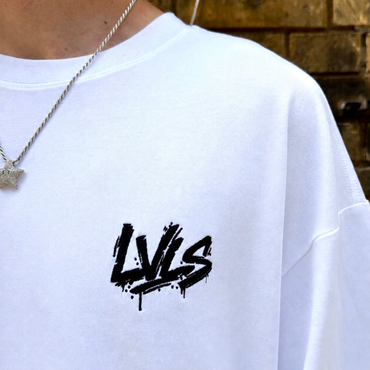 LVLS Oversized T-Shirt White – Level Your Samples