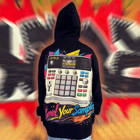 LVLS Oversized Hoodie „Level Your Samples“ – Für Producer, die liefern